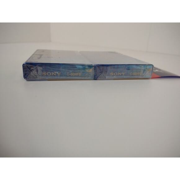 NEW 2 PACK - Sony Hi Fi Type I Normal Bias Blank Cassette Tape 60 Minutes - Picture 3 of 6